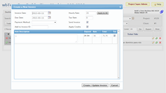wbTeamPro Timelog Invoicing wbTeamPro Timelog Invoicing