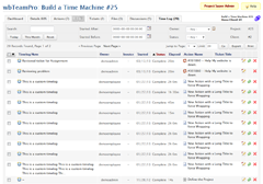 wbTeamPro Project Timelog List wbTeamPro Project Timelog List